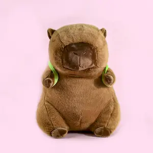 Capybara Stuffed Toy,Adorable Plush Toys,Adorable  Ornaments,Soft Cuddle gift,Gift for Her,Soft Animals Decoration Toy for Home Sofa&Bed,Stuff Animals Toy, for Baby Toddlers & Kids