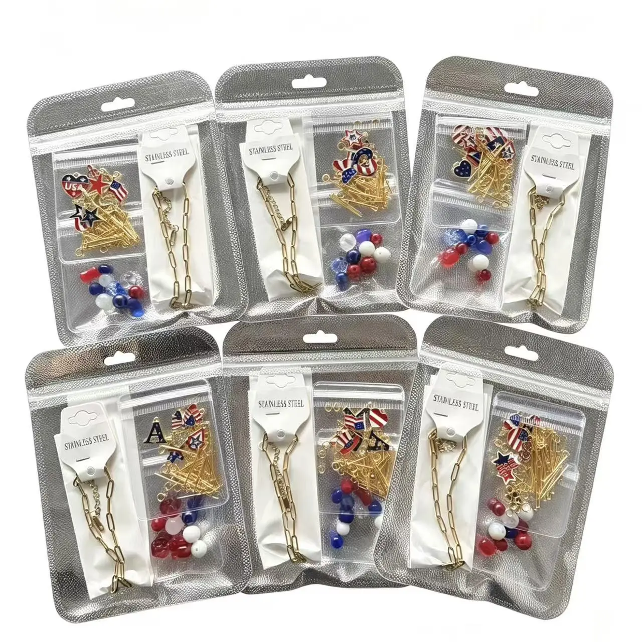 DIY Charm Necklace Kit for Girls & Beginners, Jewelry Making Set with Crystal & Enamel Customizable Charms to Create Floral Layered Pendants, Includes Decoration Beads & Adjustable Chain