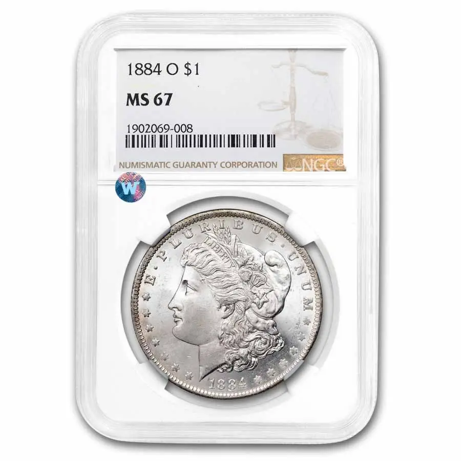 1884-O New Orleans - A Gilded Age Treasure from the Mississippi Delta | NGC Protected | Vintage Americana with Southern Pedigree