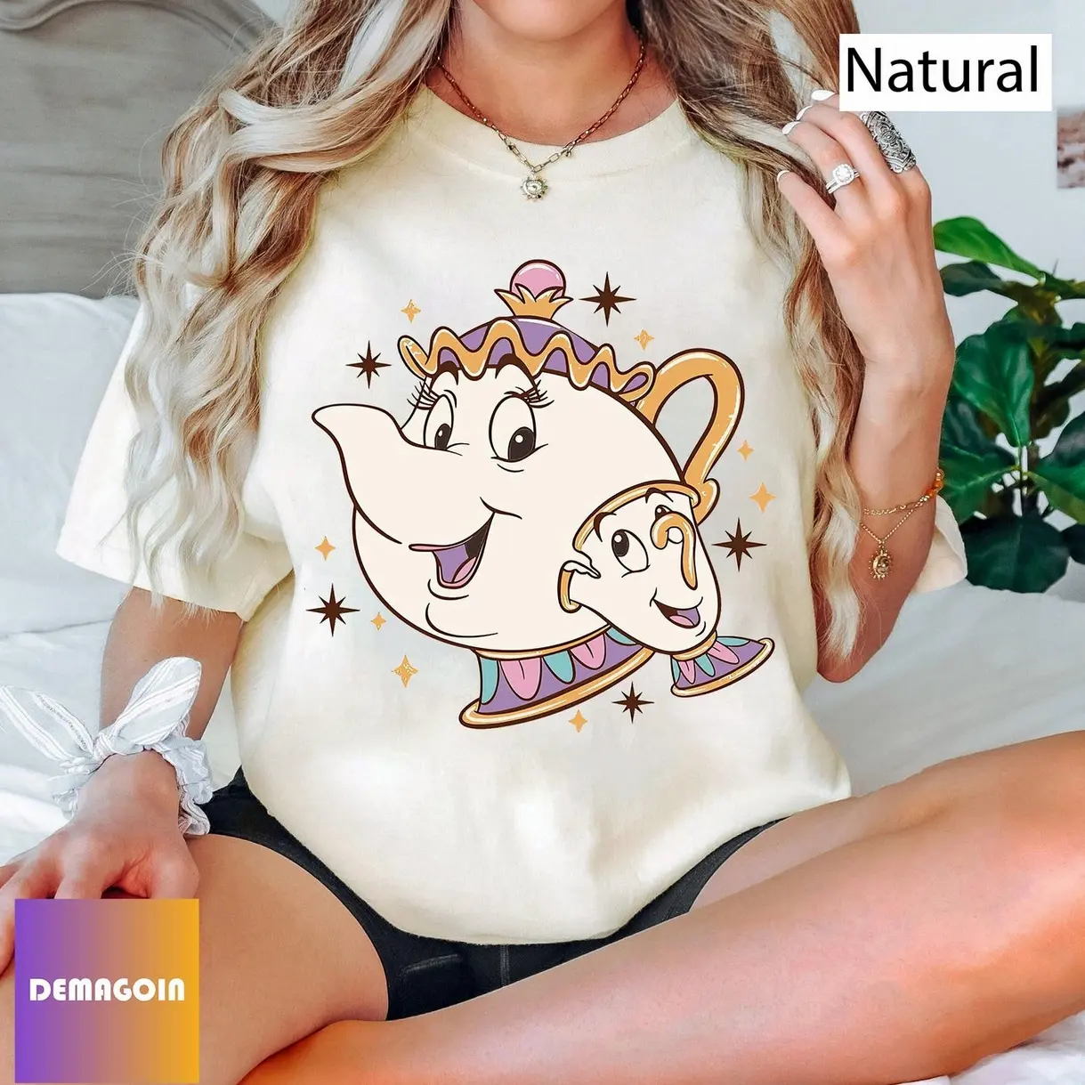 Mrs. Potts and Chip Shirt, Beauty and the Beast Shirt, Matching Mother and Son Tee, Family Trip Shirt, Magic Kingdom Tee