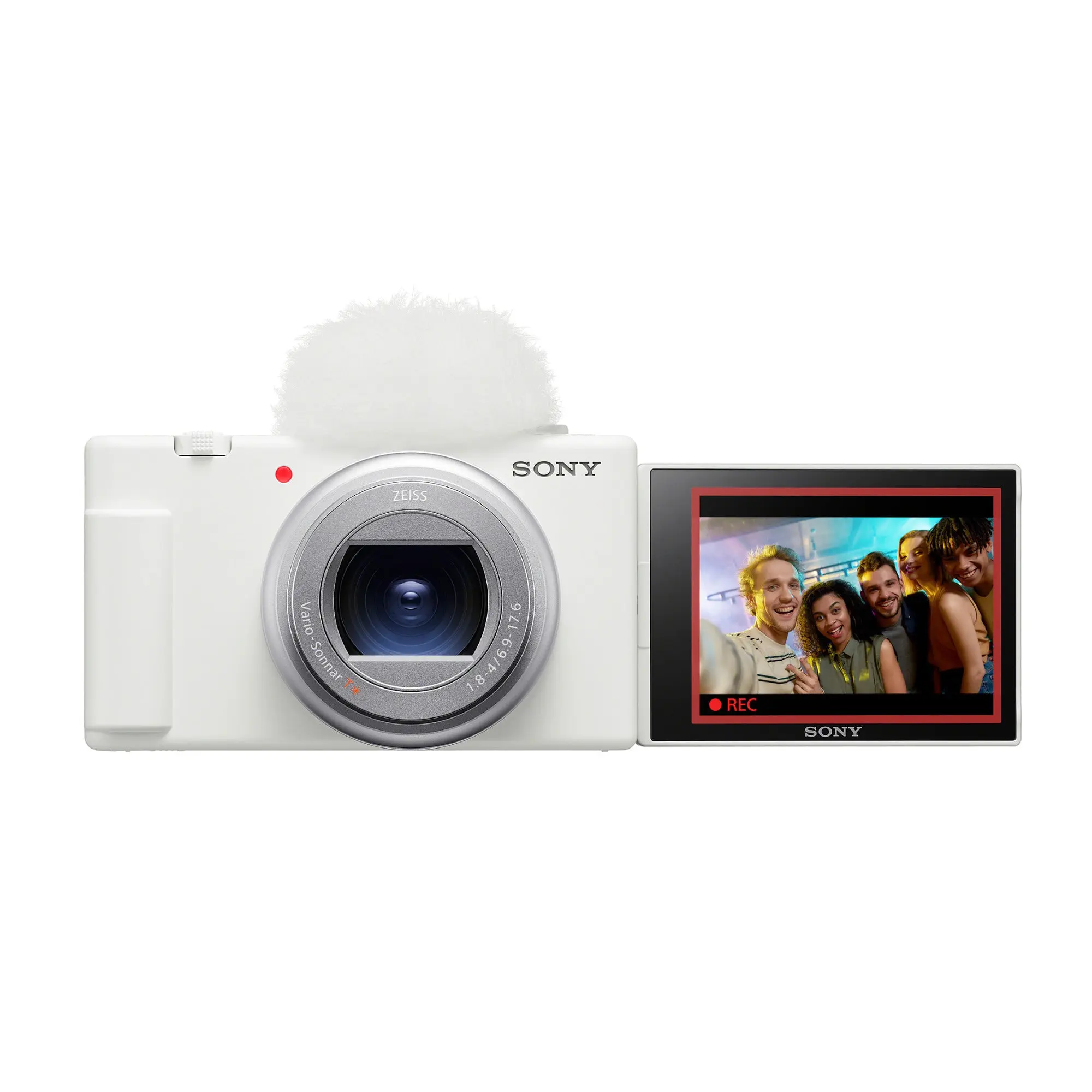 Sony ZV-1 II Portable Compact Handheld Camera DSLRs - Vlog Camera with Lens for Content Creators (White)