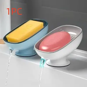 Soap Dish, 1 Count Adjustable Soap Bar Holder, Draining Soap Tray, Soap Saver for Bathroom, Kitchen, Dormitory & Hotel, Bathroom Accessories