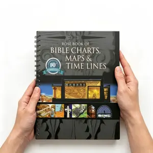 Rose Book of Bible Charts, Maps & Timelines Vol. 1 (10th Anniversary Edition) – Bible Study Charts, Maps & Timeline Reference Guide, Illustrated Christian Resource Compendium, Paperback, Faith Gift for Father’s Day & Holidays