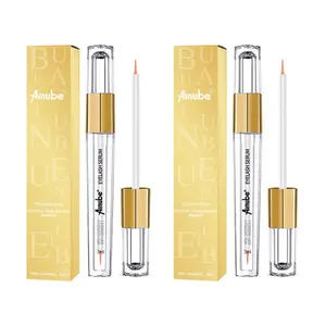 Ainube Lash Enhancing Serum Natural Lash Growth for Longer Thicker Lashes Plant-Based Formula with Ginseng Root to Nourish Boost Growth Gentle Non-Irritating