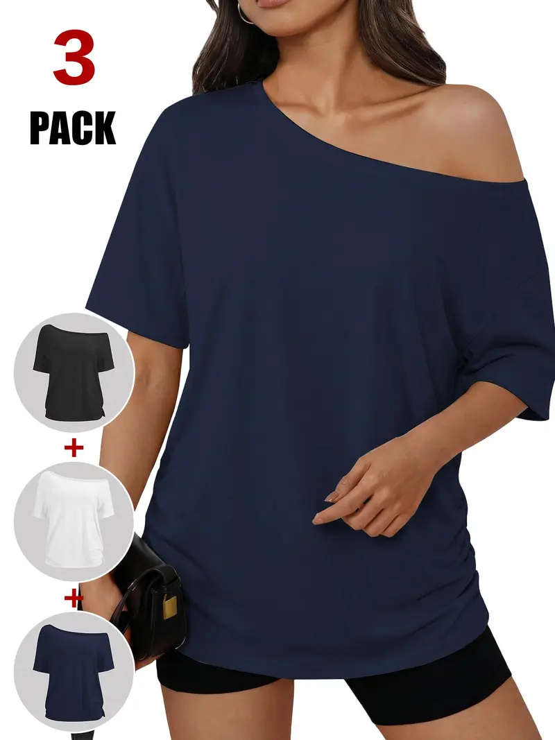 off the shoulder t shirt going oit - TikTok Shop