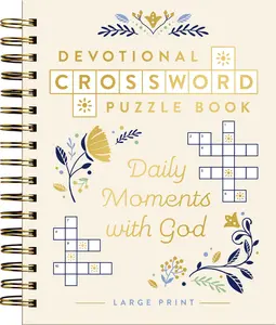 Daily Moments with God: Devotional Crossword Puzzle Book (36 Daily Devotions with Inspiring Activities) – The Perfect Mother’s Day Gift for Christian Moms (Faith Inspired Creativity) by DaySpring [Paperback Book]