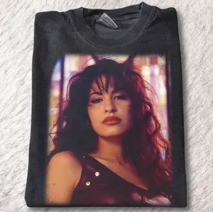 Selena Quintanilla Vintage 90's Graphic Unisex Shirt, Selena Quintanilla Tshirt, Vintage 90S Selena Quintanilla Shirt, Gift for Women and Men Unisex T-Shirt