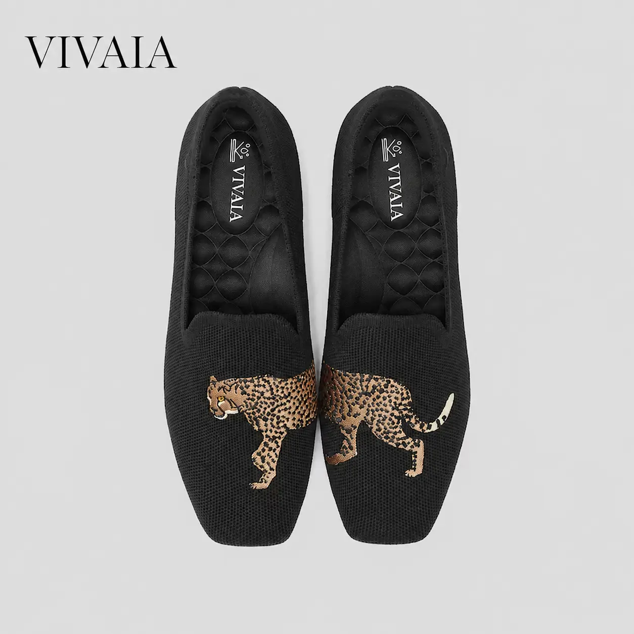 VIVAlA Women’s Water-Repellent Square-Toe Loafers – Breathable Knit Upper, Enhanced Arch Support & Shock-Absorbing Sugarcane Outsole(Samantha Walker),back to school,back to school haul