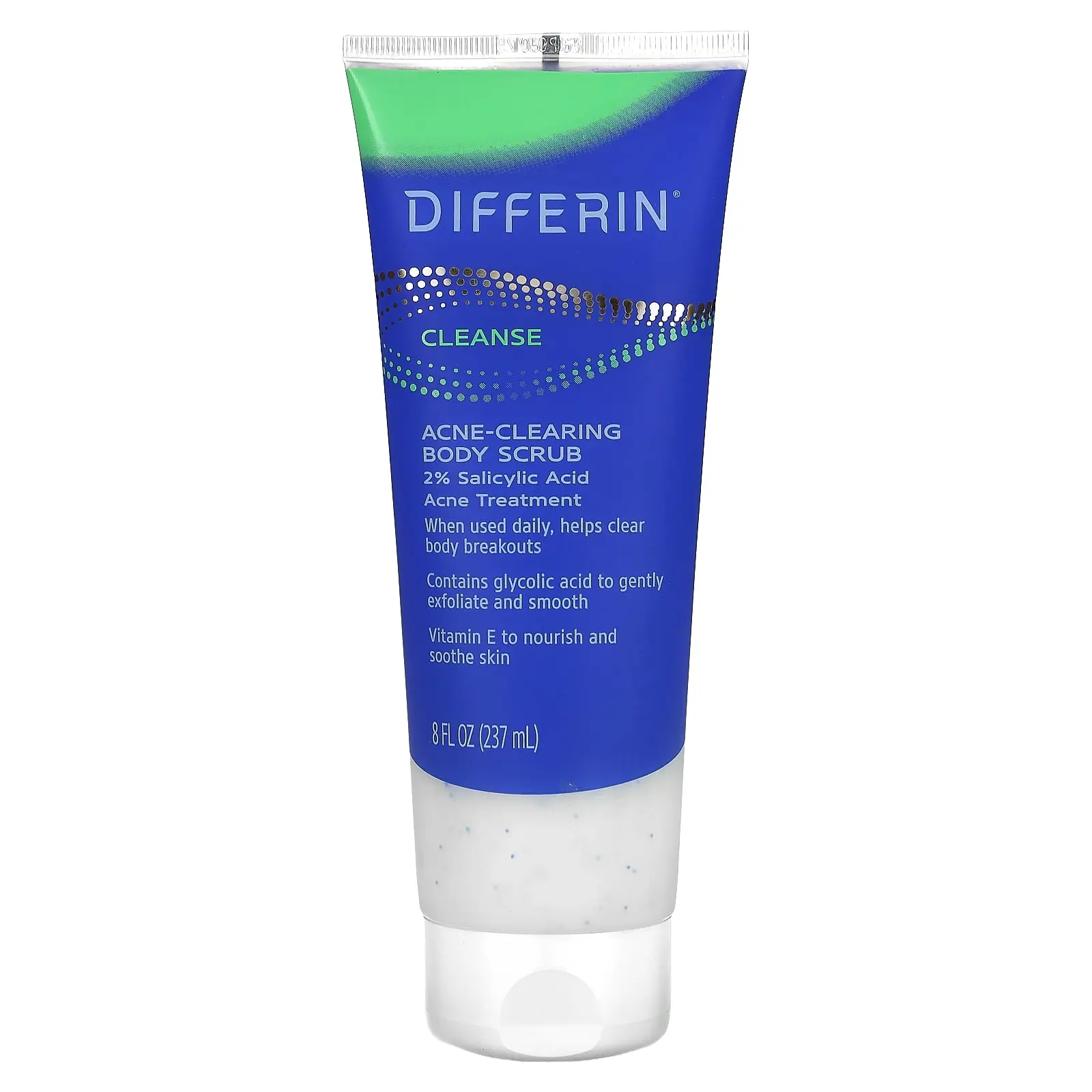 Differin Acne-Clearing Body Scrub, 8 fl oz (237 ml) | HSA/FSA Eligible