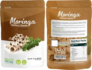 Moringa Seeds | 1000 Seeds Approx. | Premium Quality | Edible | Planting | Moringa Oleifera (10 oz)