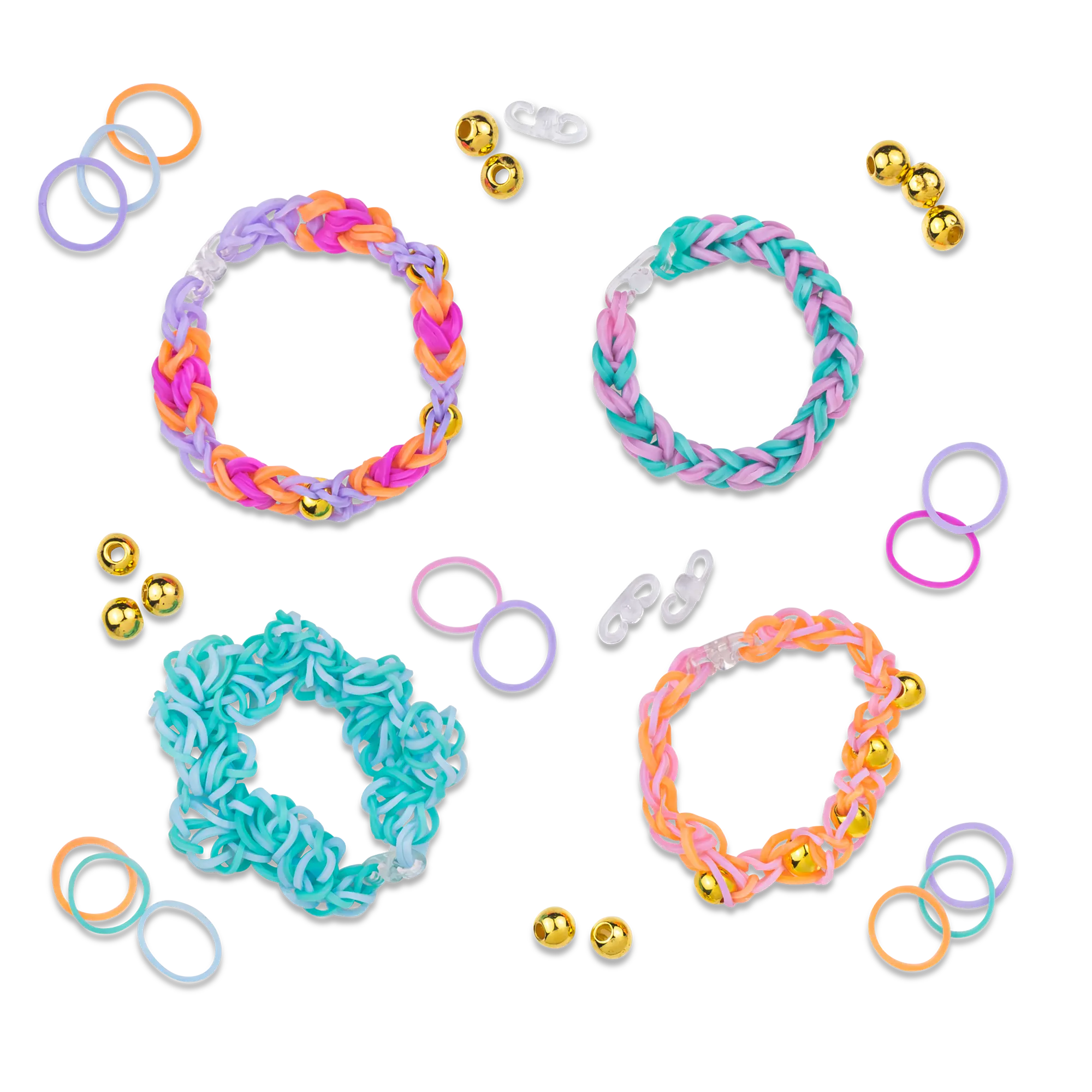 Loomiloom Festival Magic, 2400+ rubber bands, Hook Only Designs
