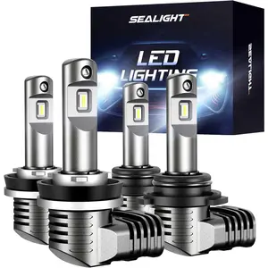 SEALIGHT 9005+ H11 LED Headlight Bulbs Conversion Kit for High & Low Beam Performance - Easy Install, Enhanced Visibility Up to 1200 Feet