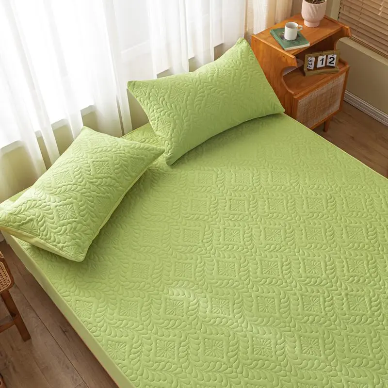 2Pc / 1Pc  Waterproof Quilted Pillowcase Solid Color Pillow Cover Case 48 x 74cm Pillow Case Sham Affordable Bedding