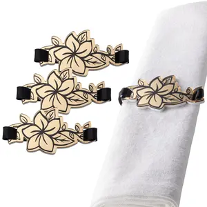 Floral Napkin Wraps - Tableware - Wrap Around Napkins