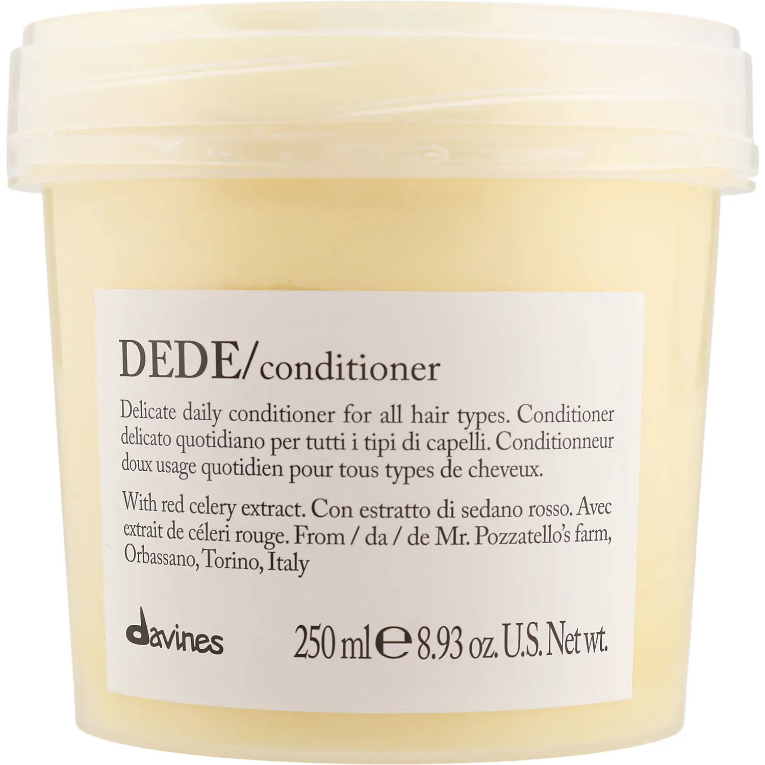 Davines By Davines Dede Delicate Conditioner For Unisex Davines By Davines Dede Delicate Conditioner For Unisex