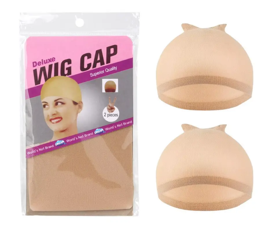 Oshiney Customized HD Thin Stocking Wig Caps Stretchy Nylon Wig Caps for Women 2PCS High Breathable Ultra-thin Stretchy Bald Caps for Lace Front Wigs