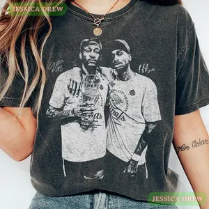 Vintage Jalen Williams Shai Gilgeous and Alexander Shirt, Williams Shai Gilgeous With The Champions, Oklahoma City Basketball Champs 2025