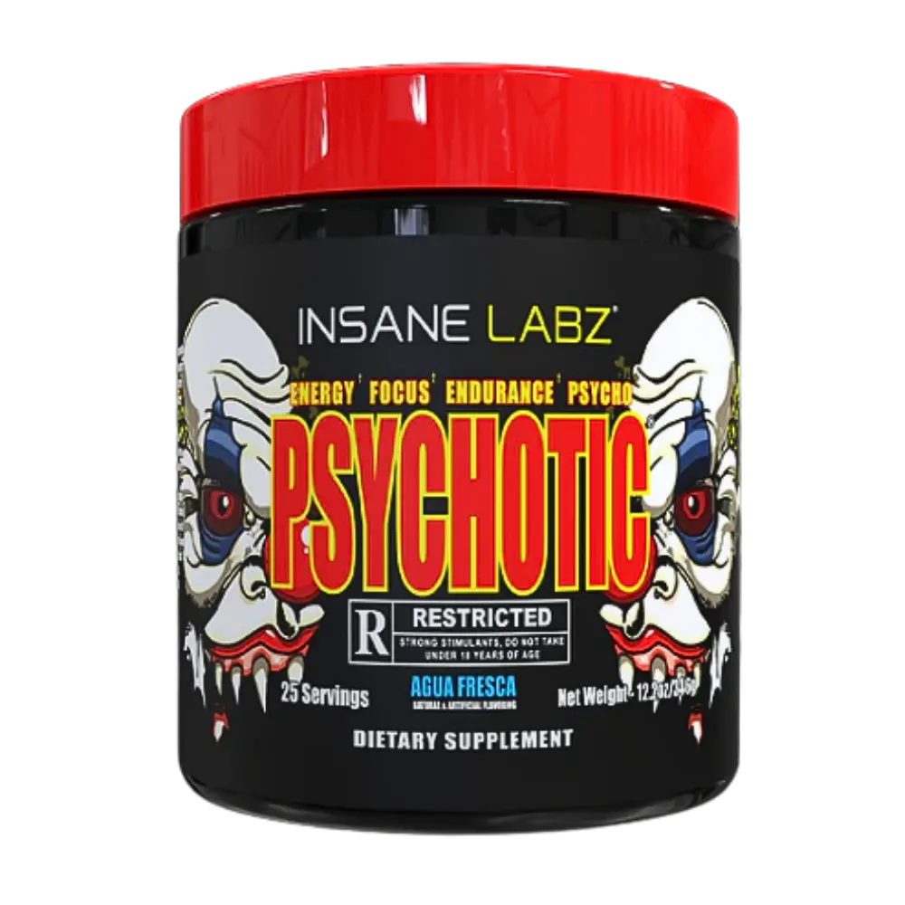 Insane Labz Psychotic Restricted Preworkout Rated R 25 Servings