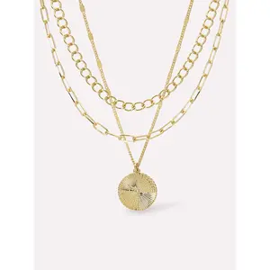 Layered Chain Necklace - Michelle Set