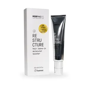MORPHOSIS RESTRUCTURE Hair Leave-In Molecular Booster - Winner BEST HAIR PRODUCT Award Cosmoprof Bologna 2026! Reverse Hair Damage FASTER, Plant & Rice Haircare Hair Repair Serum Leave-In, Nourishing, Anti-Frizz, Detangling Treatment
