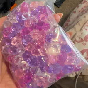 20 UV Coated Heart Beads, Macaron Color Irregular Heart Shaped Beads, DIY Jewelry Making Supplies, Bracelet, Earring, Necklace, Phone Chain Accessories