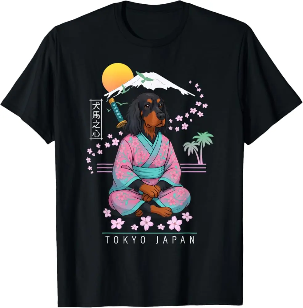 Gordon Setter T-Shirt | Unisex Cotton T-Shirt | Unique Gift Tee