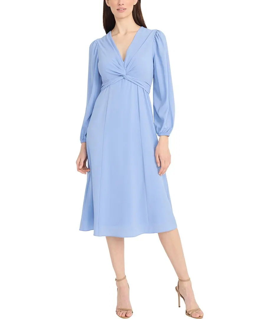 Maggy London V Neck Midi Dress Maggy London V Neck Midi Dress