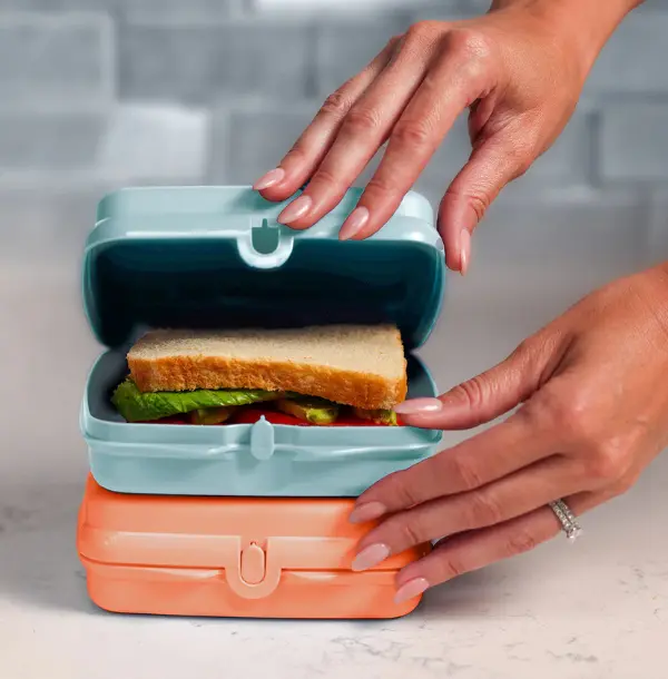 Tupperware Eco Sandwich Keeper (one)