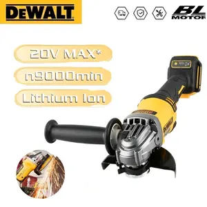 DeWalt Cordless Angle Grinder 20V MAX 9000RPM Brushless BL Motor Lithium Ion for Steel Cutting Polishing Workshop Tool