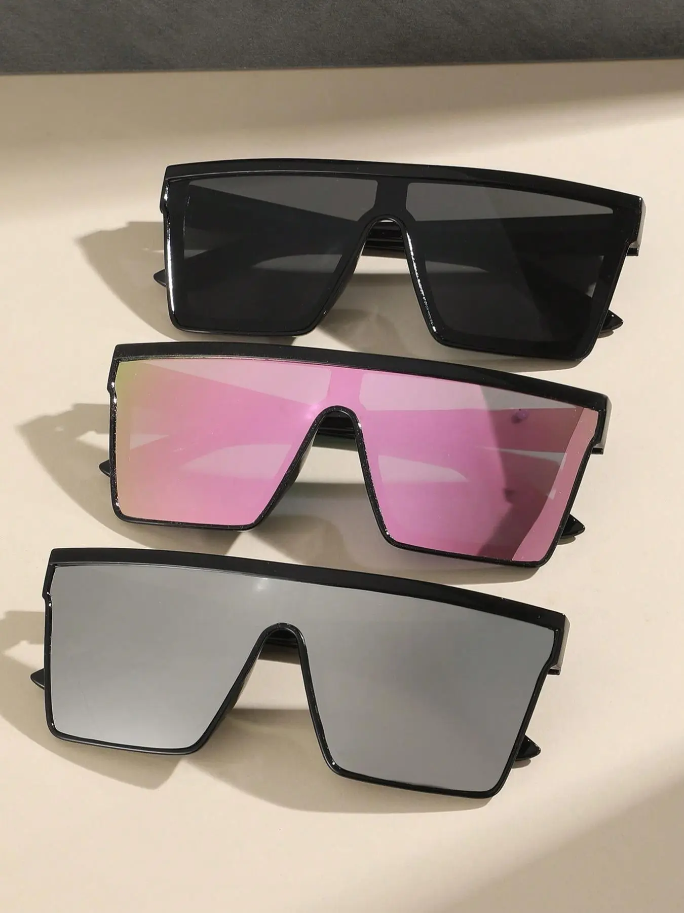 Tinted-Lens Eyeglasses for Everyday Use, Summer Fashion Stylish Flap-Top Frame Glasses, Travel Accessories for Beach and Outdoor Activities, Fashion Sunnies