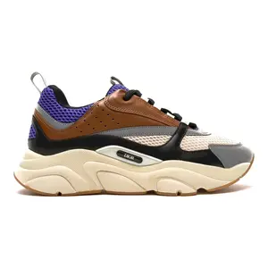 Dior B22 Trainer Violet Coffee Black