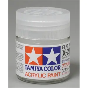Tamiya Paint  Tamiya X21 Acrylic, Flat Base