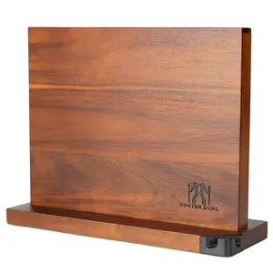 Magnetic Knife Holder with Enhanced Magnets, Multifunctional Countertop Magnetic Knife Block Stand, Universal Knife Storage & Kitchen Tool Organizer for Counter Top