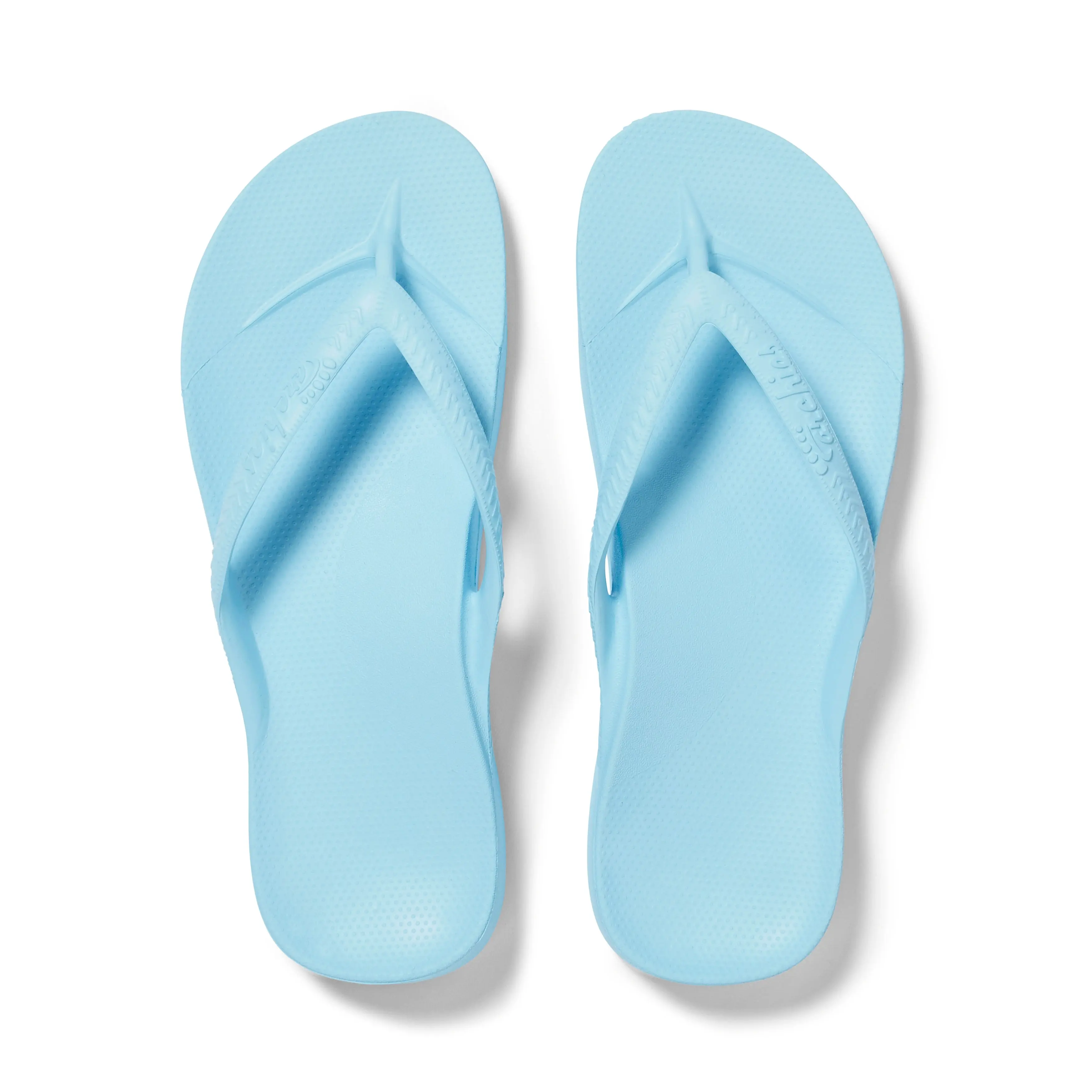 ARCHIES | Sky Blue Arch Support Flip Flops for Men & Women – Orthotic Sandals for Plantar Fasciitis Relief – Lightweight, Cushioning, Shock-Absorbing Slippers, Sandals for Walking, Foot Pain & All-Day Comfort