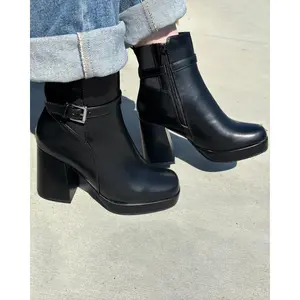 Nicole Ankle Boots (Black)