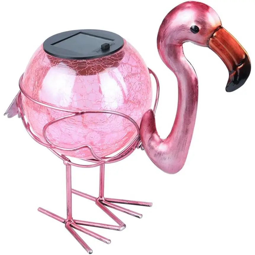 Solar Lantern Outdoor Decorative  LED Solar Lights Flamingo Tabletop Lamp for Outdoor Patio Garden, Birthday Gifts, Christmas Gifts, Led Lights, Garden Gifts