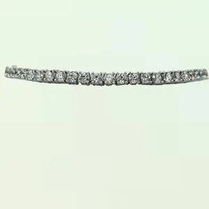 Mexican handmade silver bracelet with zirconia
