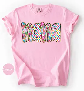 Nana Shirt – Floral Block Letter Nana tshirt – Colorful Grandma Gift – Mother’s Day, Birthday, Christmas Gift for Nana – Cute Nana Top