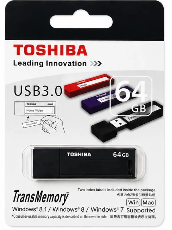 Pack of 5 Toshiba TransMemory USB 3.0 Flash Drive – Fast, Reliable & Porta Lot
