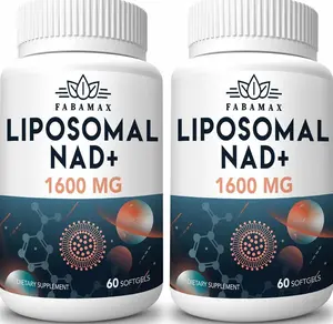 1600 mg Liposomal NAD Supplement, 98% Pure NAD+ Supplement, Superior Absorption, Alternative to Nicotinamide Riboside or NADH to Boost NAD+ for Aging Defense, Energy, Longevity, 120 Softgels
