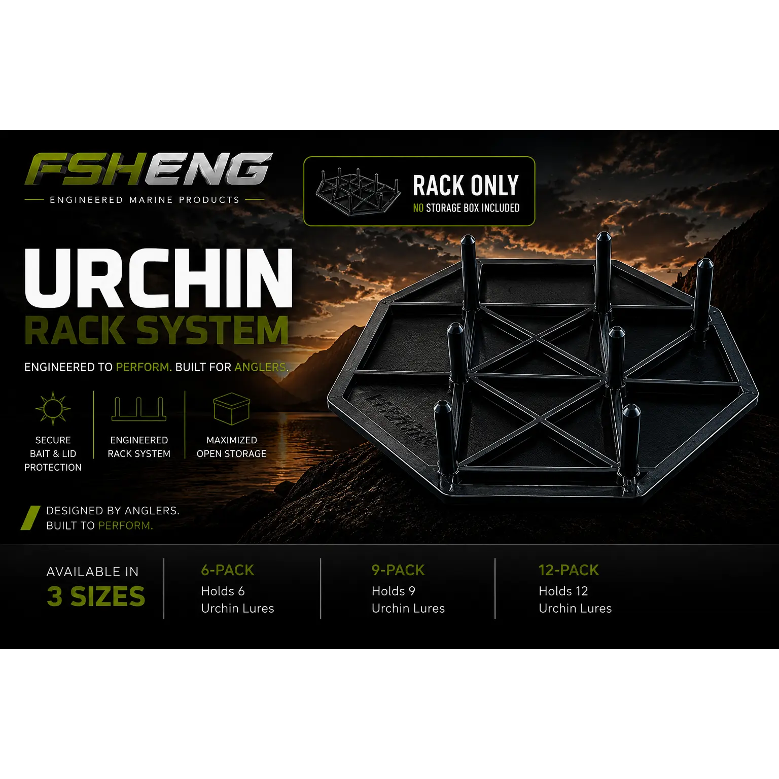 Urchin Rack - Pre-Order (LIMIT 1 PER ORDER)