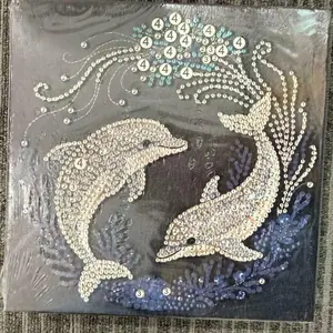 A variety of DIY diamond paintings, with customizable options available  Adult Customization