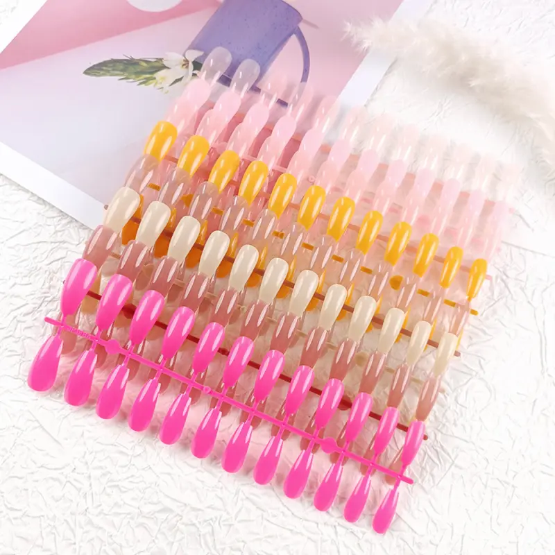 Solid color ballet nail tips wholesale, uncoated UV false nail patches, extra-long manicure press-on nails, Red Press on Nails Glossy Almond Shape Fake Nails Valentines Day Nails for Women Solid color ballet nail tips wholesale, uncoated UV false nail patches, extra-long manicure press-on nails, Red Press on Nails Glossy Almond Shape Fake Nails Valentines Day Nails for Women