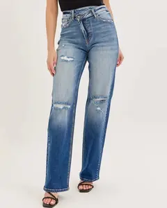 Mason High Waist Dad Jeans (Dk Denim)