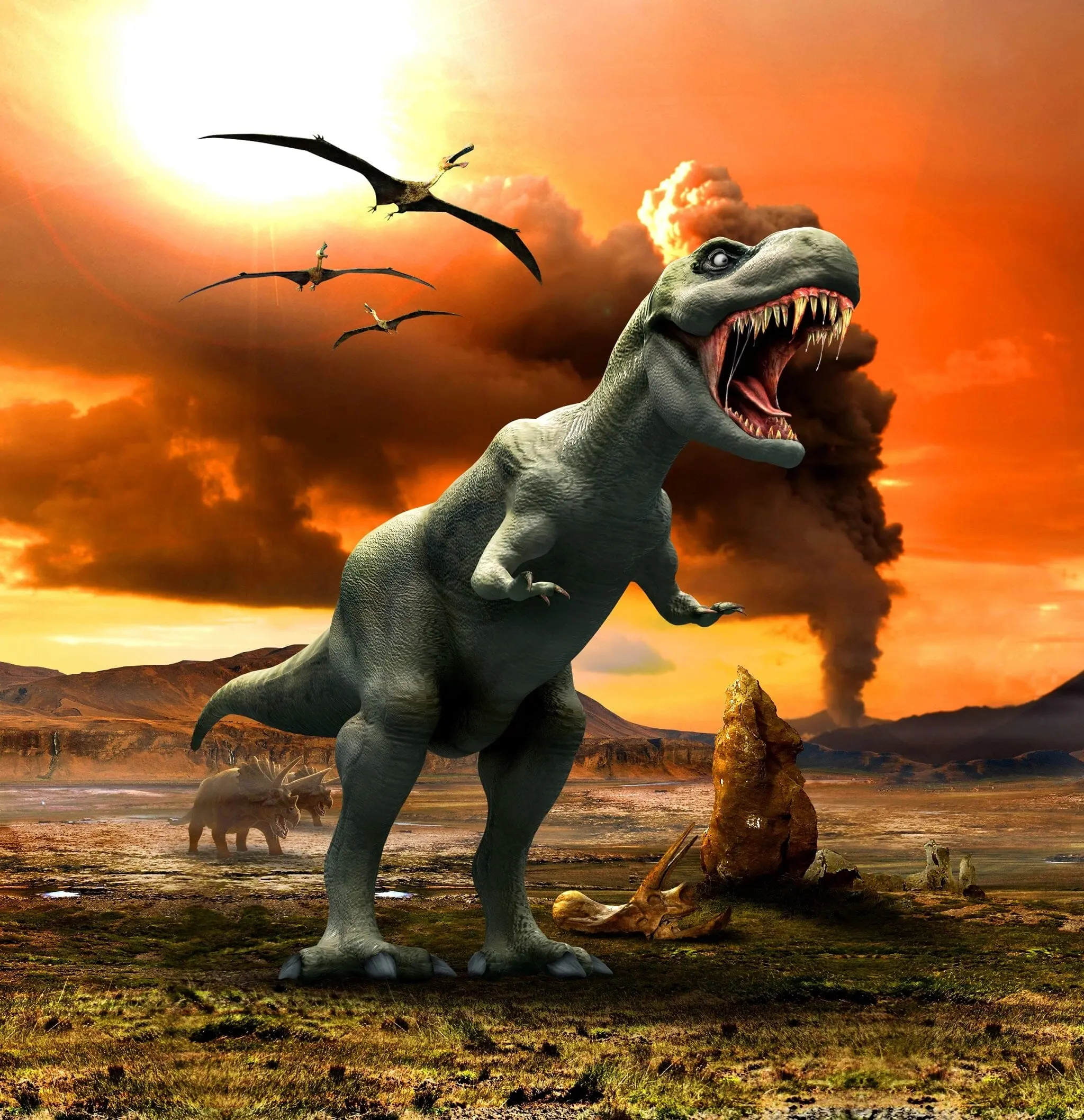 Tyrannosaurus Wall Mural