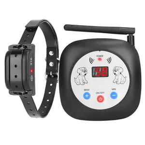 High-Tech GPS Dog Fence System 328FT Wireless Collars for Secure Pet Monitoring