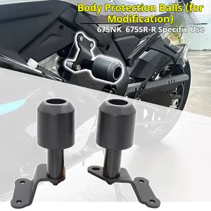 Crash Protection Kit for CFMoto 675SR-R 675ss 675NK  Frame Sliders Engine Cover Protection Bars