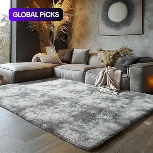 1 Count Soft Floor Mat, Decorative Carpet Shaggy Area Rug for Home Living Room Bedroom, Room Decor, Home Decor #GLOBAL PICKS