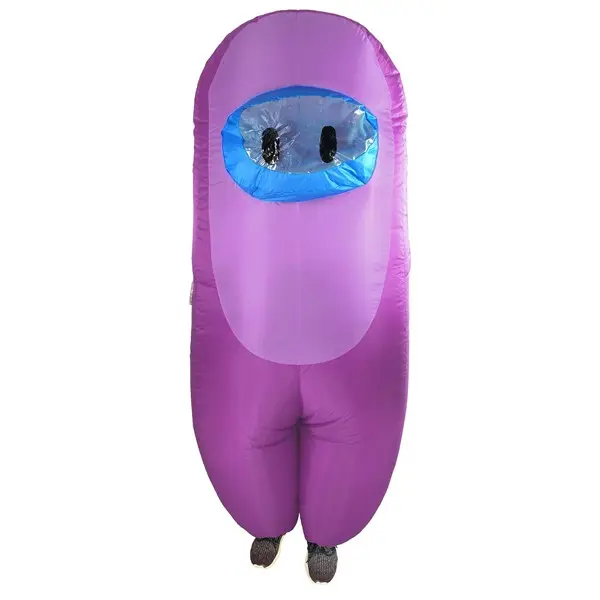 Kids Purple Sus Crewmate Killer Costume
