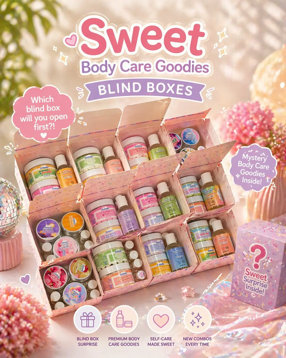 Body Care Blind Box Gift Gentle Body Care Blind Box Gift Gentle